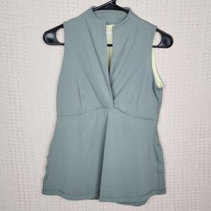 LULULEMON Whisper Tank Top in Green  M
